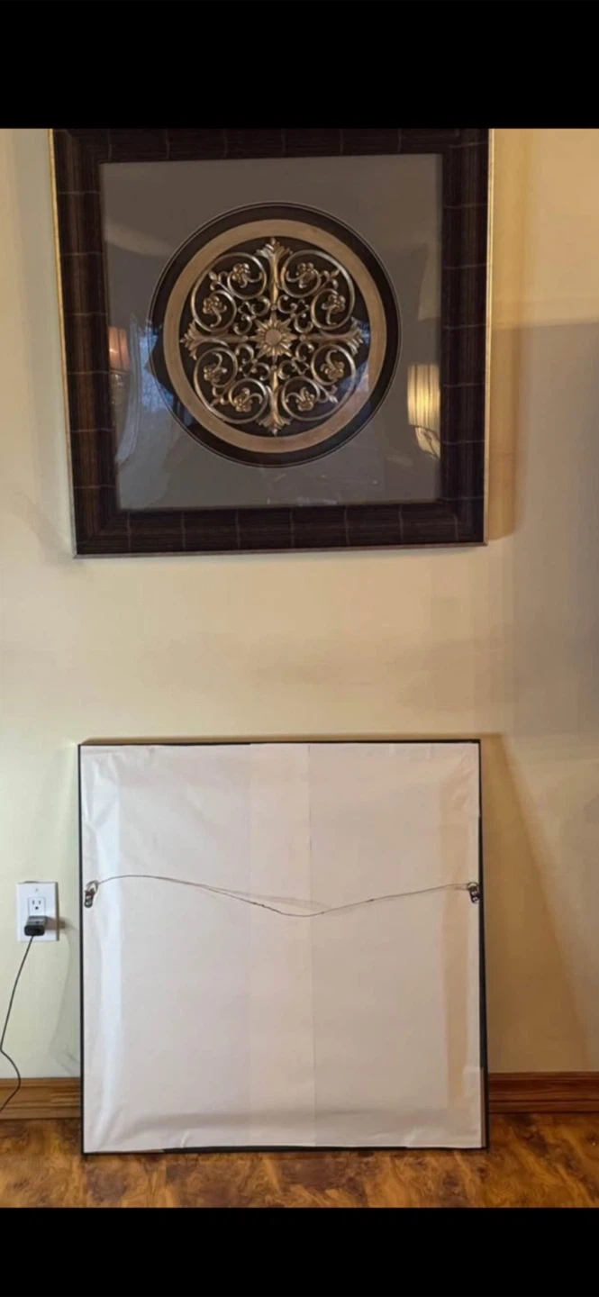 Set of Two Ornate Framed Wall Art Pieces - photo 2