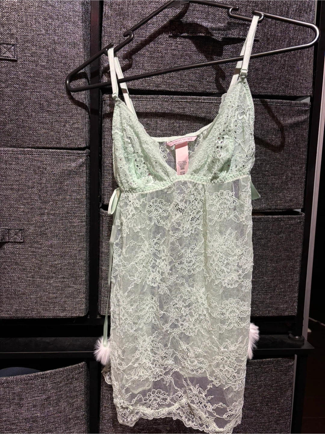 Victoria’s Secret Lace Babydoll Lingerie – S – Brand New