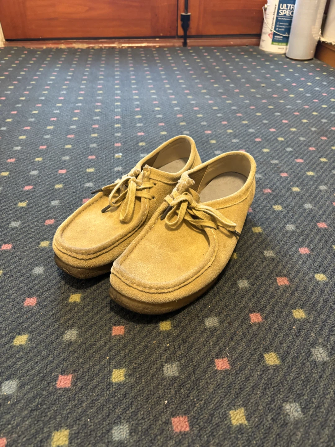 Clarks Wallabee - Tan Suede