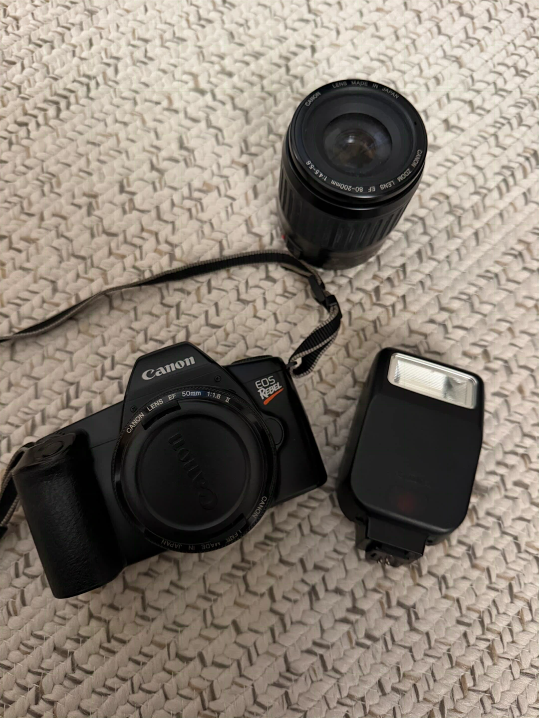 Canon EOS Rebel Camera Kit with Lenses and Flash