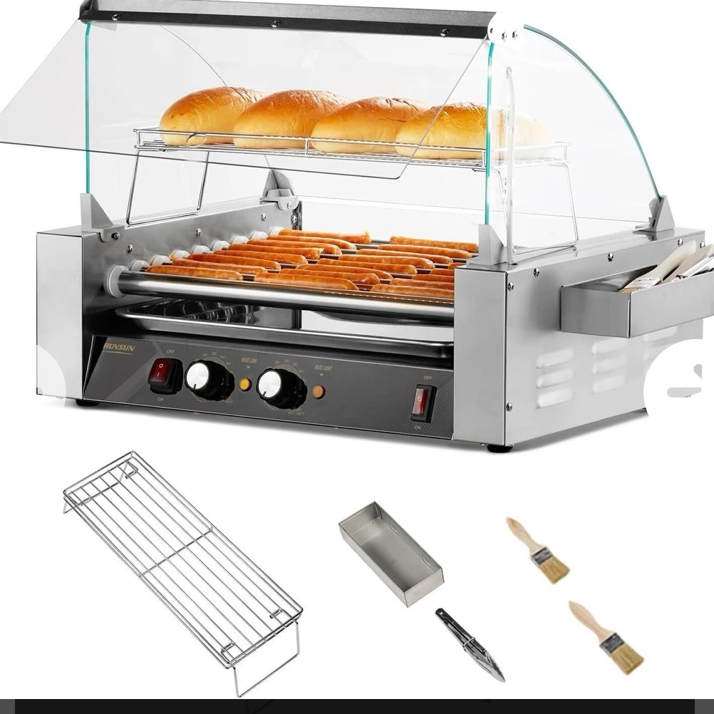 ROVSUN 11-Roller Hot Dog Grill Machine