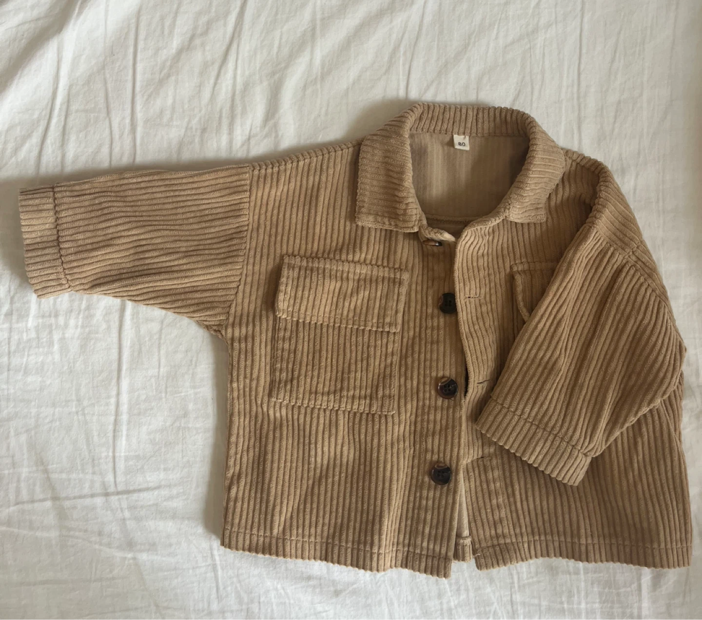 Corduroy jacket toddler