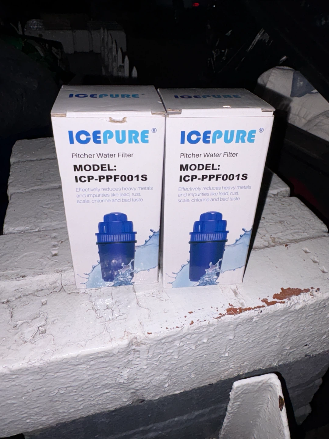 2 IcePure Pitcher Water Filters ICP-PPF001S