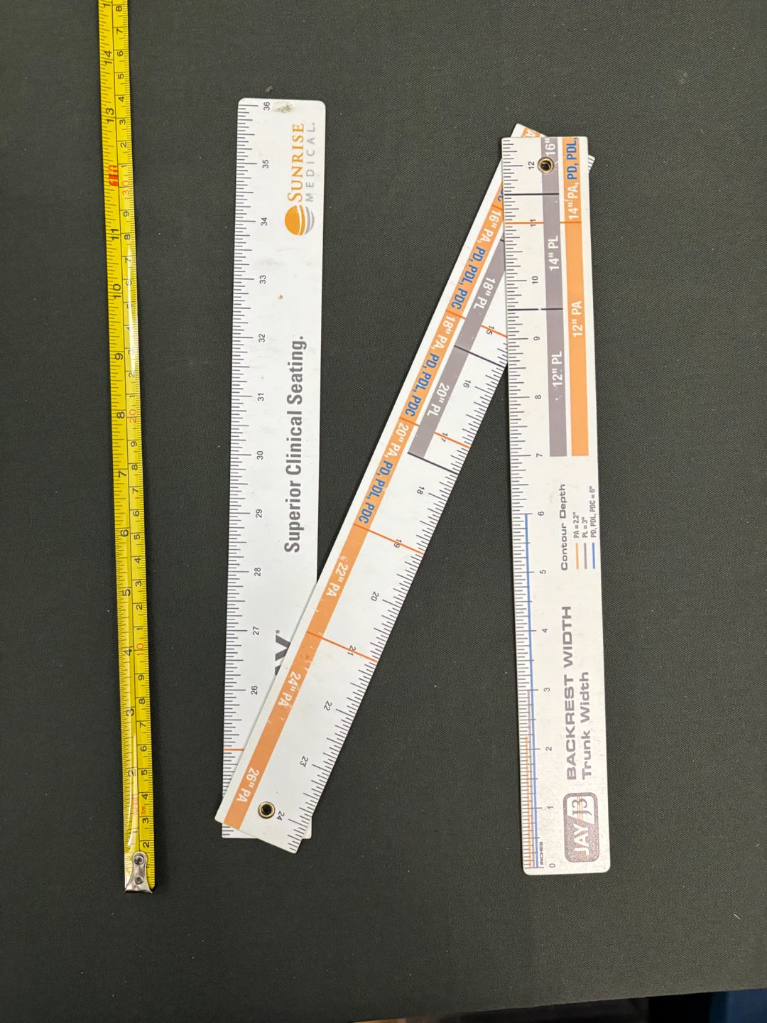 Sunrise Medical Jay Seating Measuring Tool