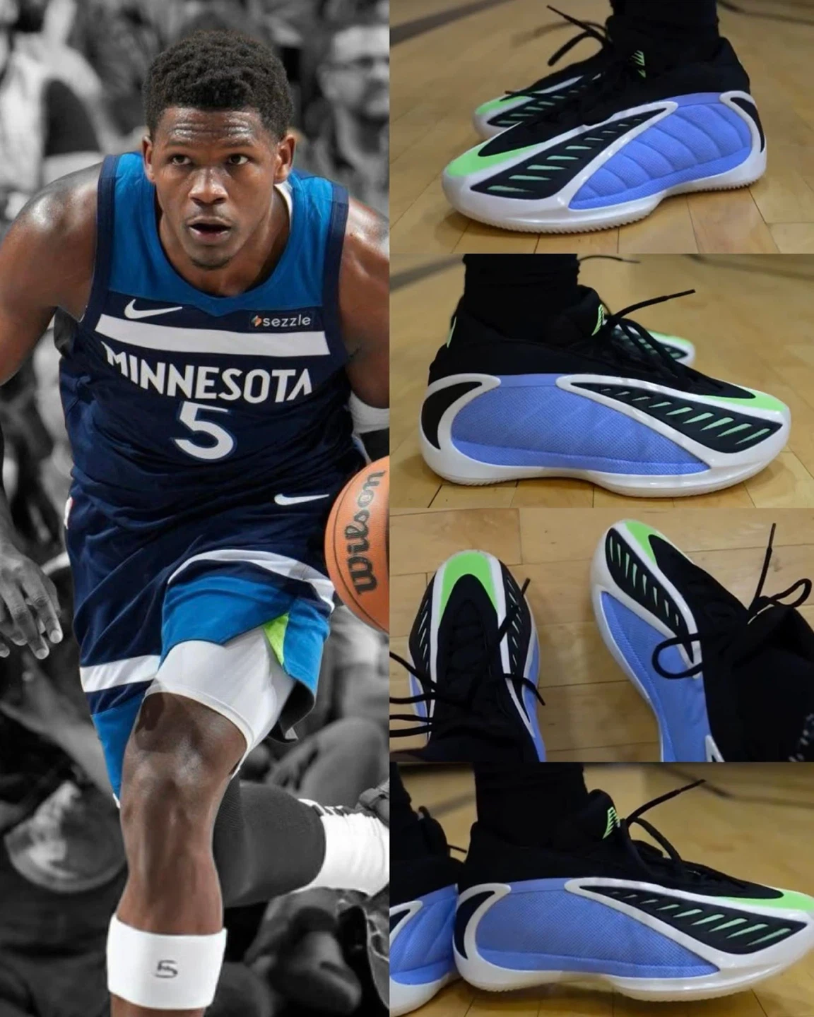 BRAND NEW - ADIDAS ANTHONY EDWARDS 10M US
