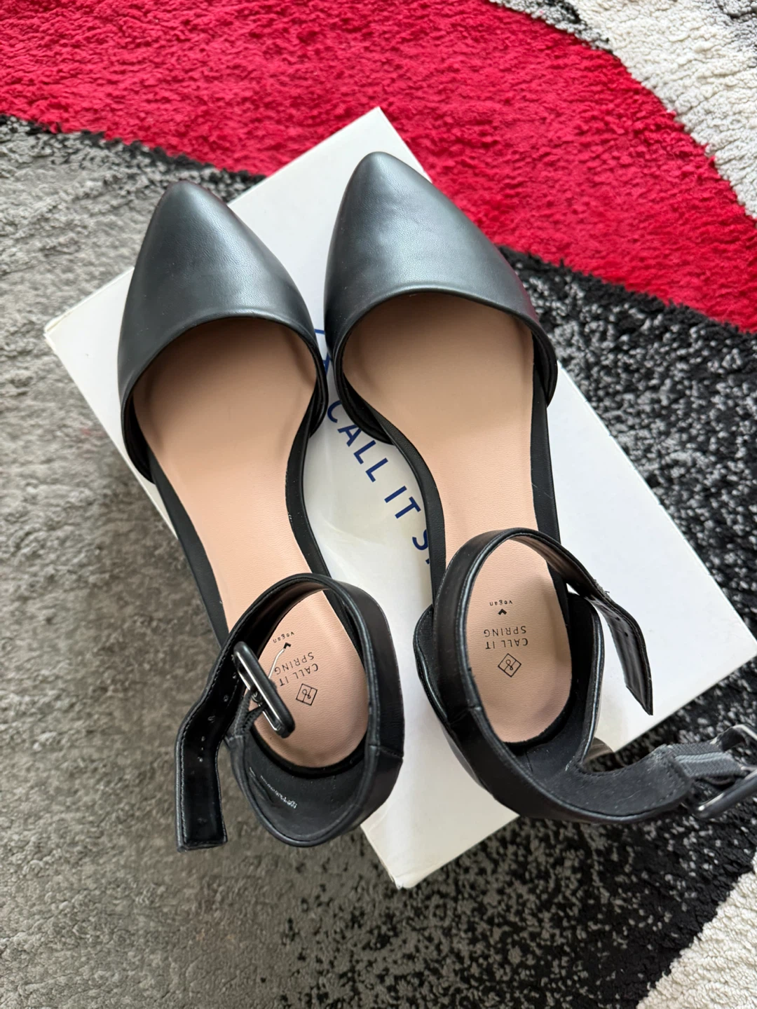 Brand new Call It Spring Black sandals, US size 8