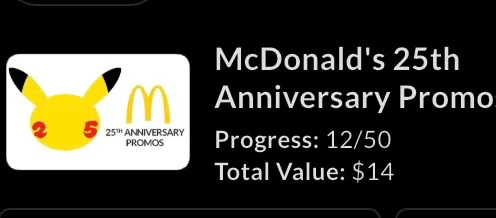 Pokémon 25th Anniversary McDonald’s 2021 Cards - photo 4