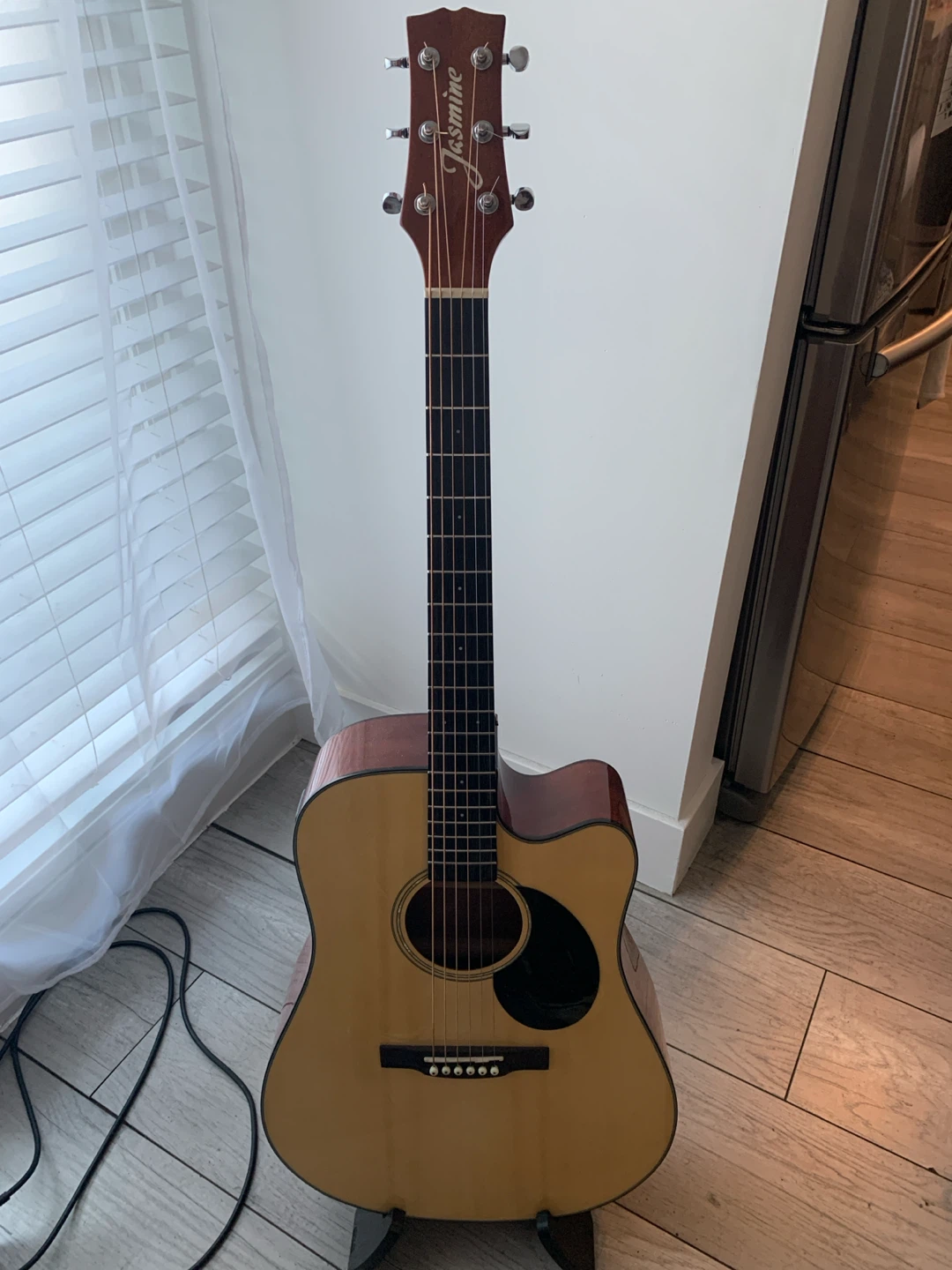 Jasmine JO36CE-NAT Acoustic-Electric Guitar