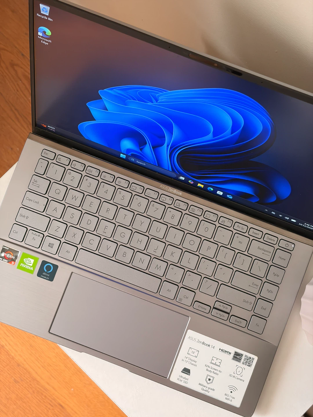 ASUS ZenBook 14 Q407I Laptop — Ryzen 5 / 8GB / SSD NVIDIA - photo 3