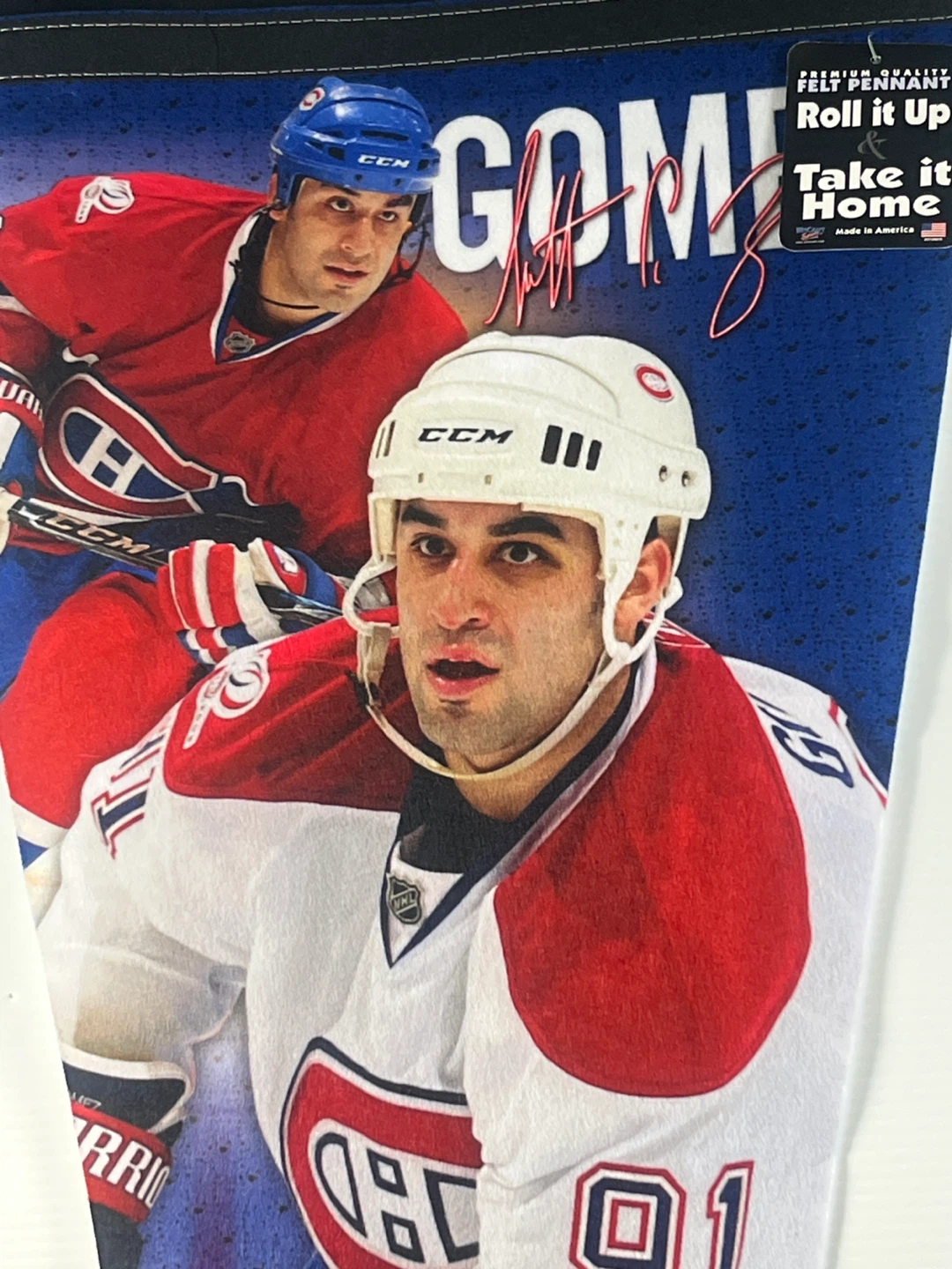 HUGE Montreal Canadiens 40" Pennant – Perfect Man Cave / Gift! 🎁 - photo 2