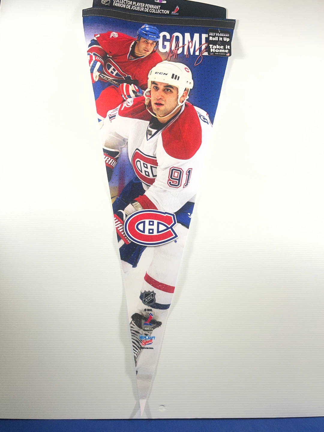 HUGE Montreal Canadiens 40" Pennant – Perfect Man Cave / Gift! 🎁 - photo 3