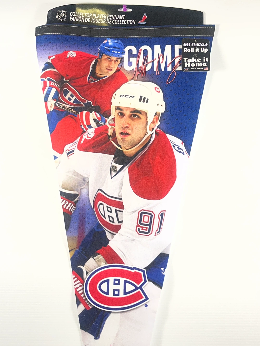 HUGE Montreal Canadiens 40" Pennant – Perfect Man Cave / Gift! 🎁 - photo 4