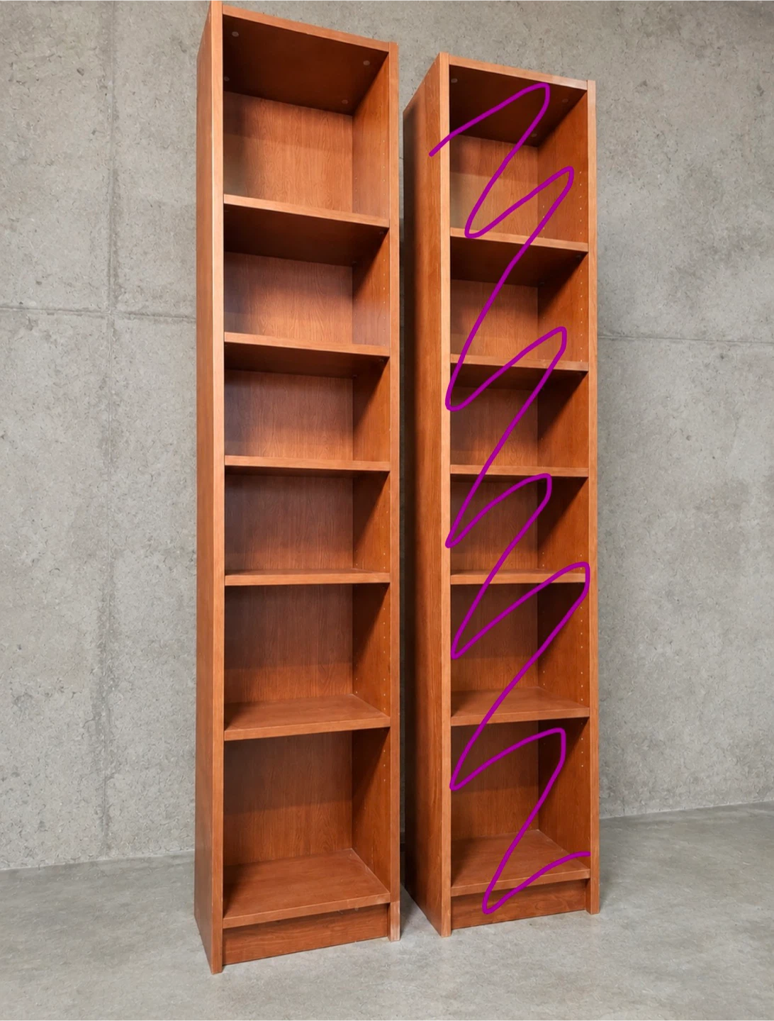 IKEA Billy Bookcase, Brown Walnut