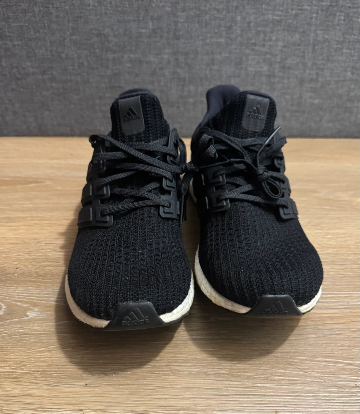 Adidas Ultraboost Black and White Size 10.5 Men - photo 2