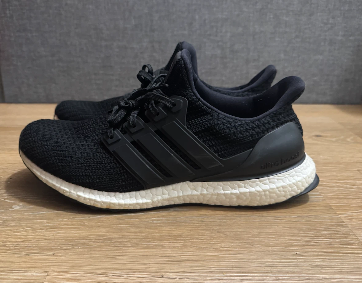 Adidas Ultraboost Black and White Size 10.5 Men - photo 3