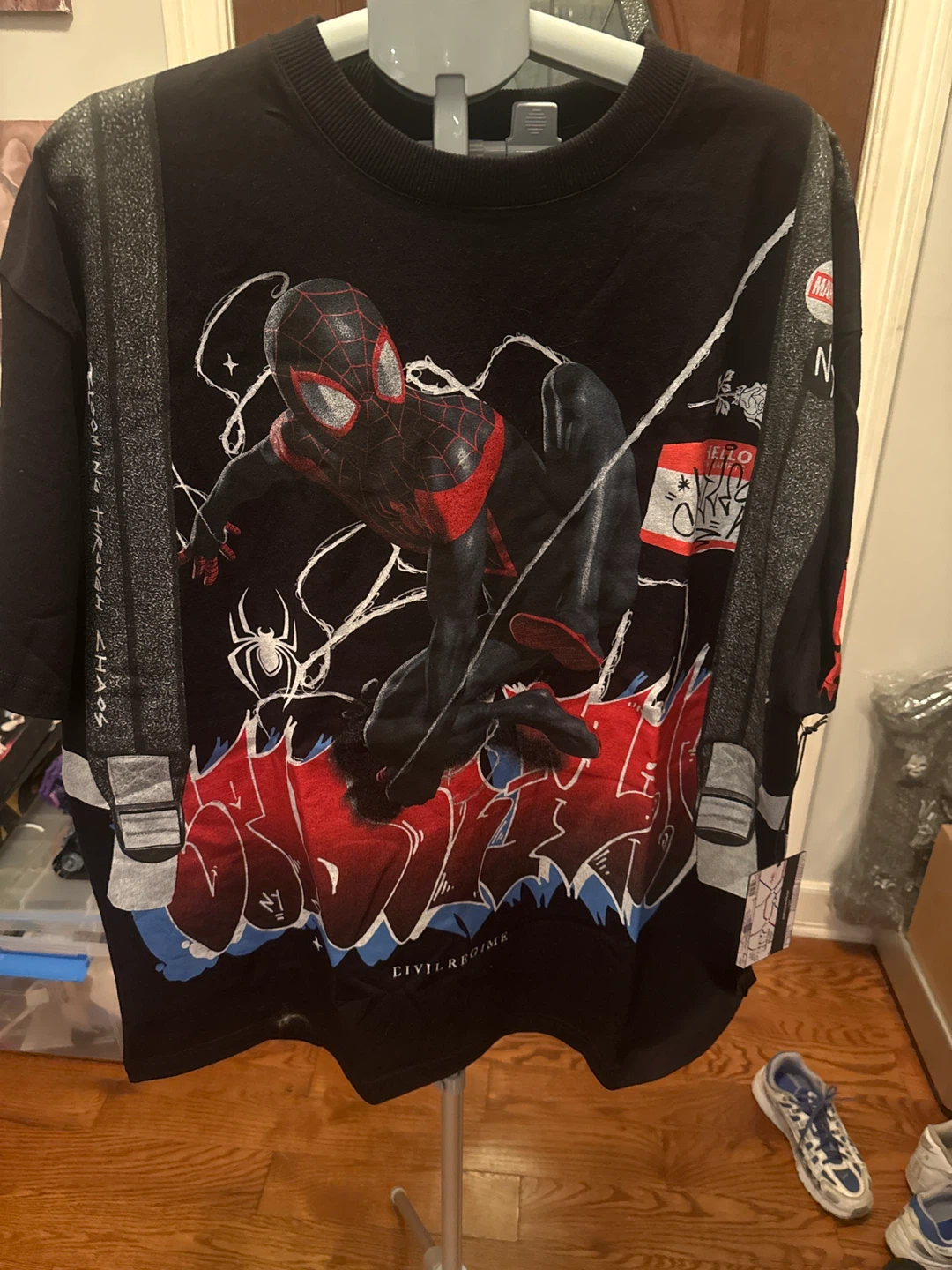 Civil Regime Marvel Spider-Man Graphic T-Shirt