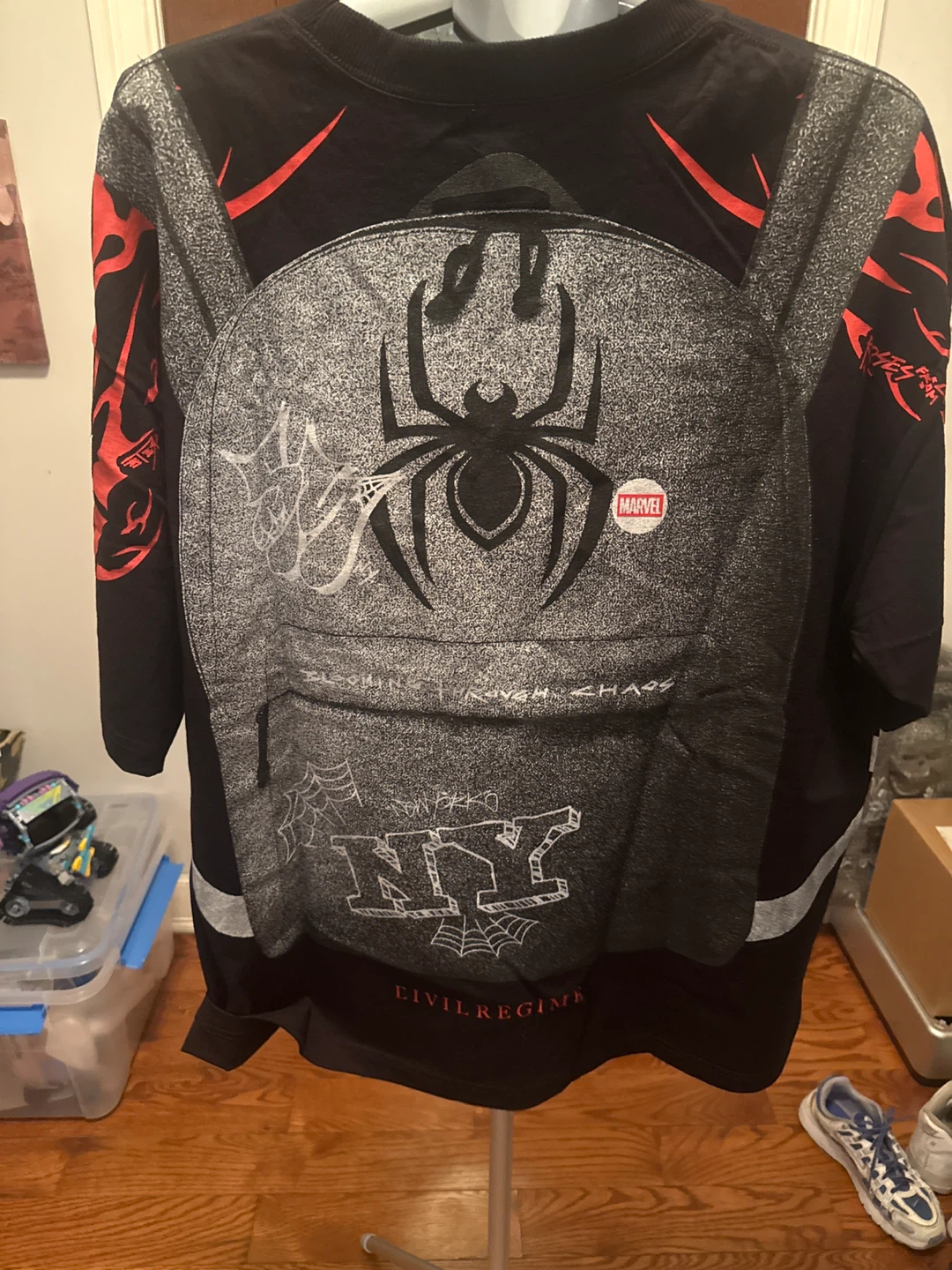 Civil Regime Marvel Spider-Man Graphic T-Shirt - photo 3