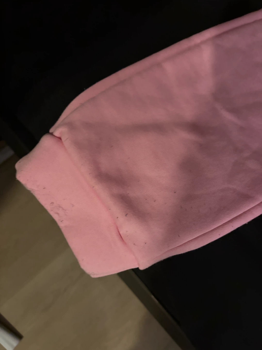 Cute pink fleece sweatpants - photo 2