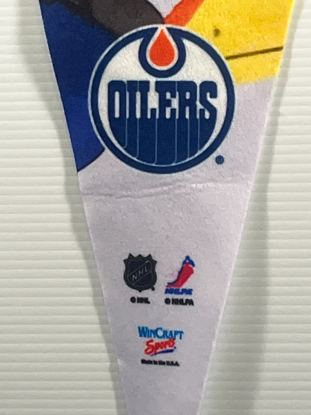 Edmonton Oilers Andrew Cogliano XL Vintage Pennant (17"x40") - photo 4