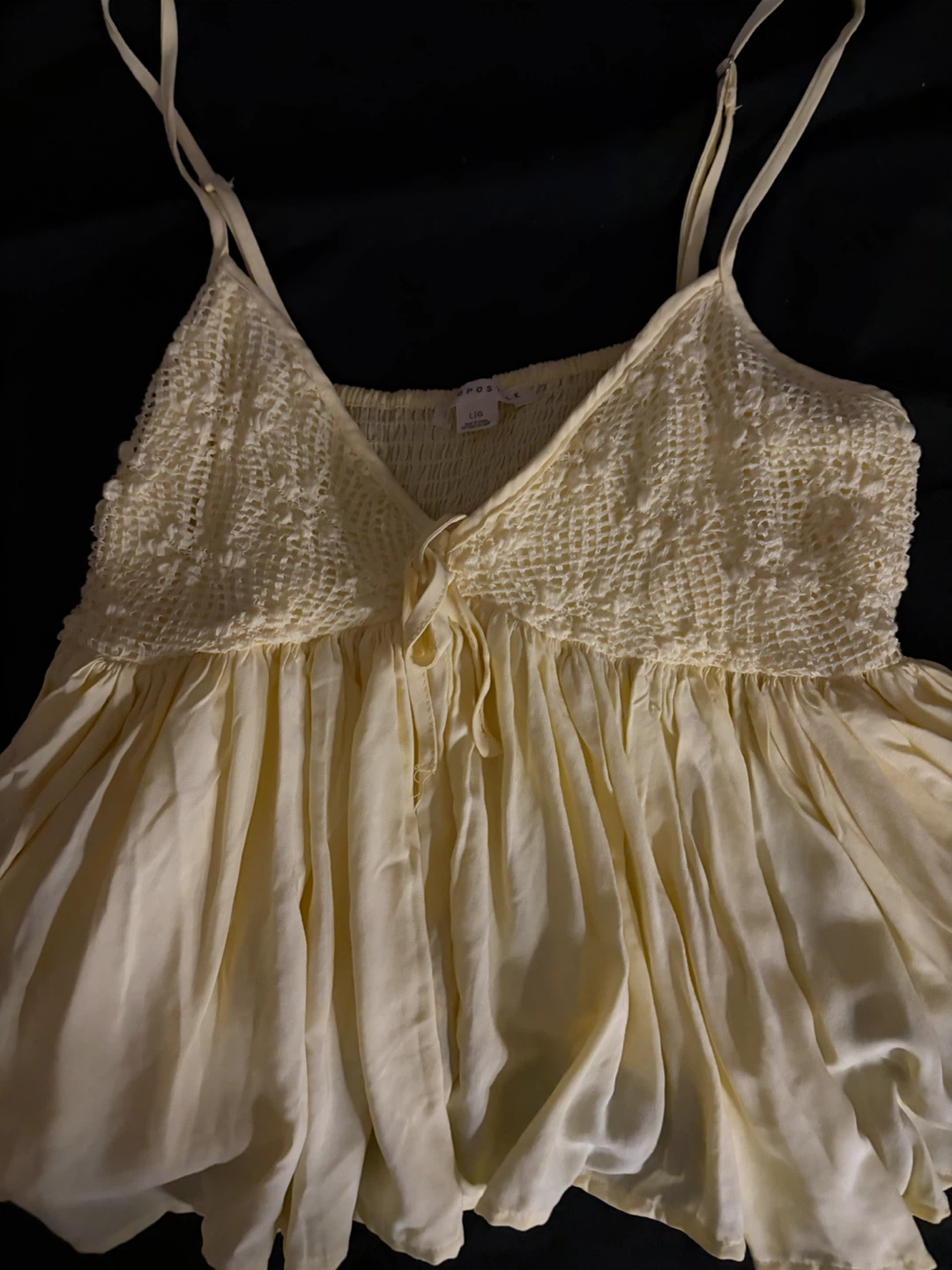 Aeropostale Yellow Cami Top