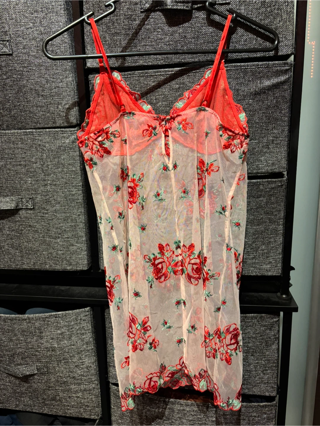 Victoria’s Secret Floral Sheer Chemise – S – Brand New - photo 2