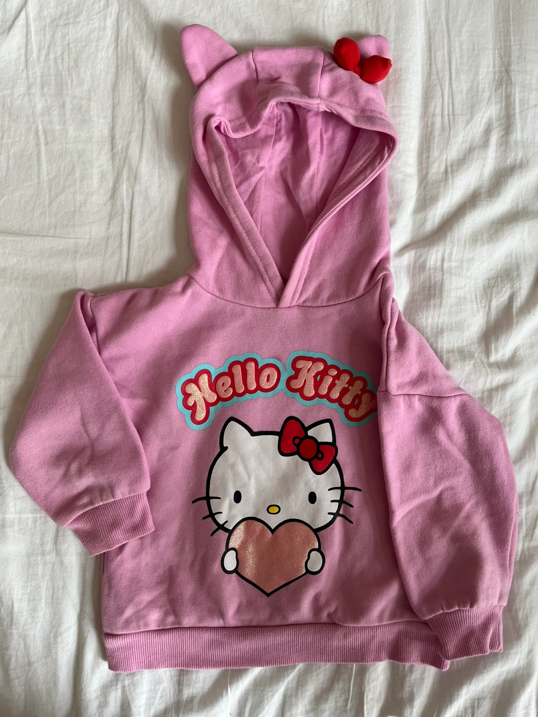 Hello Kitty Pink Hoodie Size 3-4