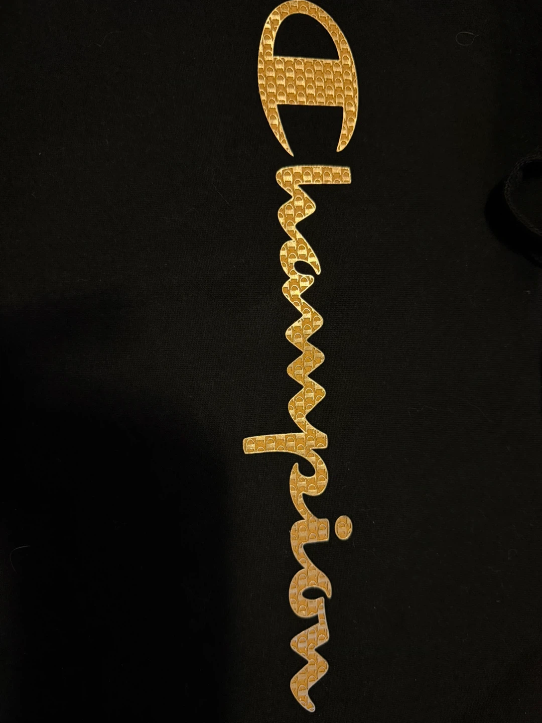Champion Black Hoodie - photo 3