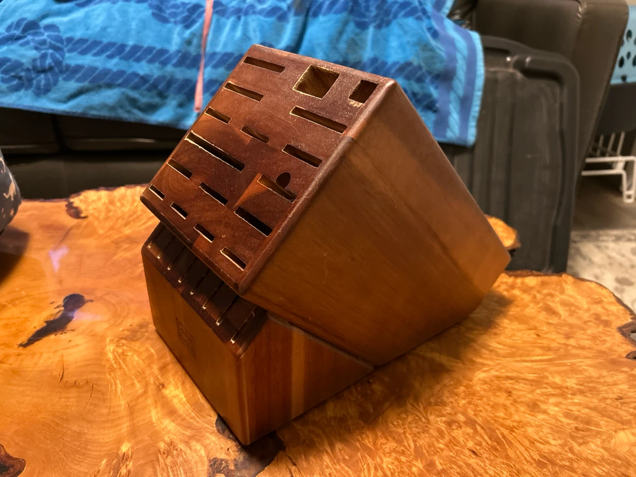 Cooks Standard Wooden Knife Block - photo 3