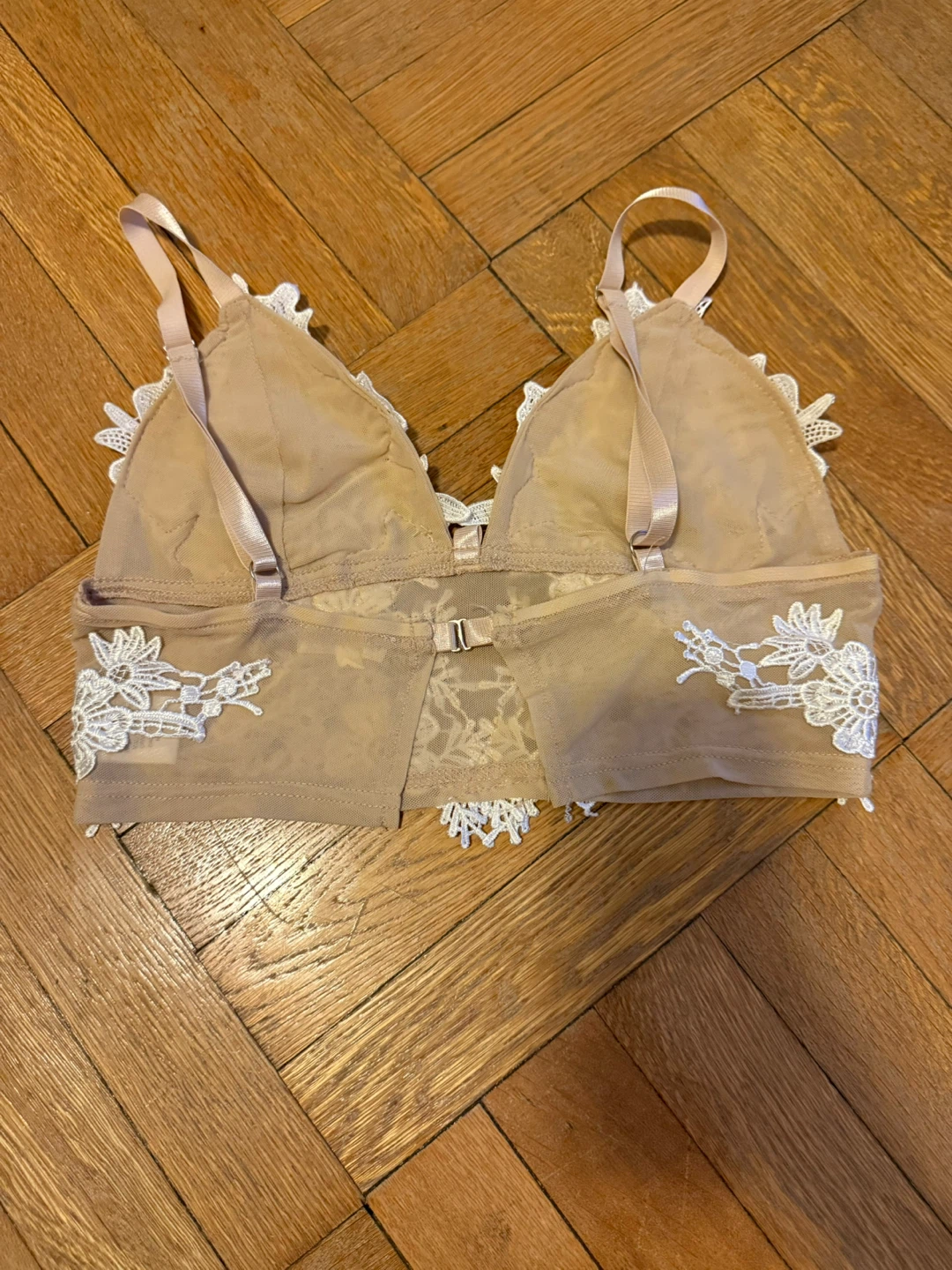 Main Strip Floral Lace Bralette - photo 2