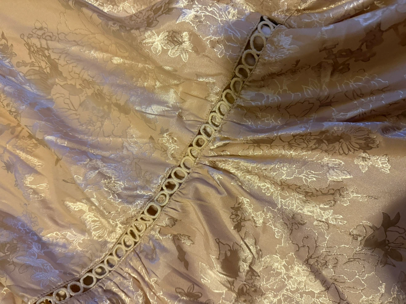 aliceblue floral maxi skirt - photo 4