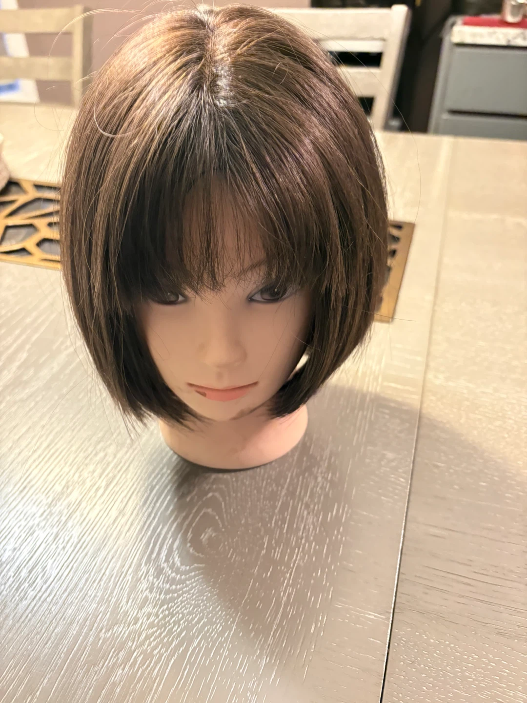 Premium Synthetic Bob medium brown - photo 2