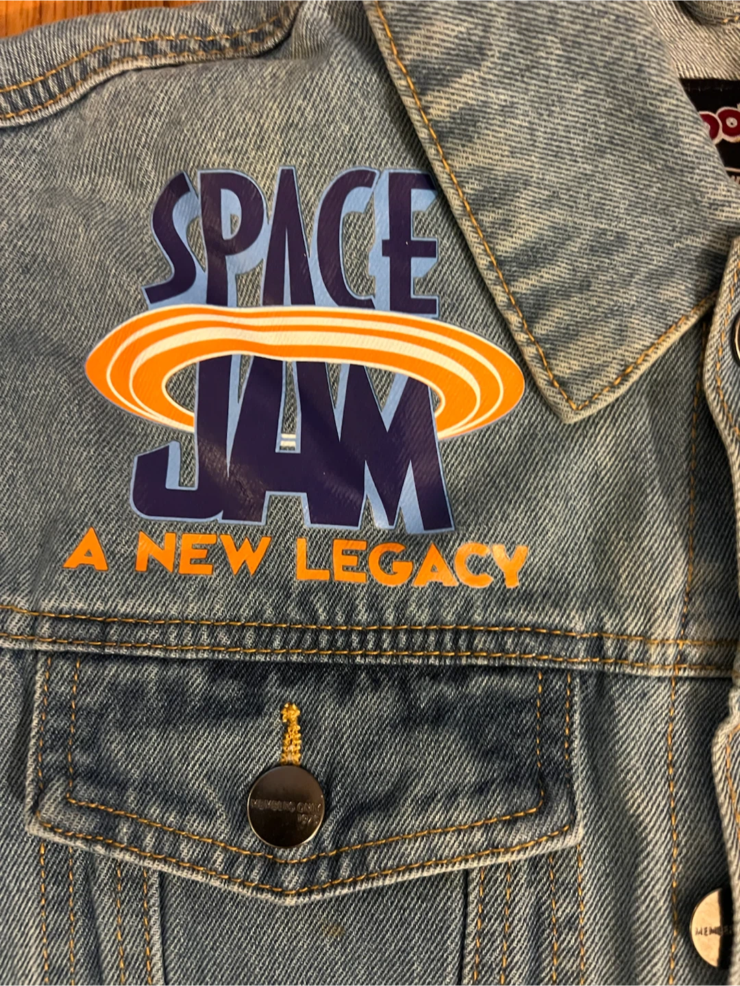Looney Tunes Members Only Space Jam Denim Jacket - photo 2