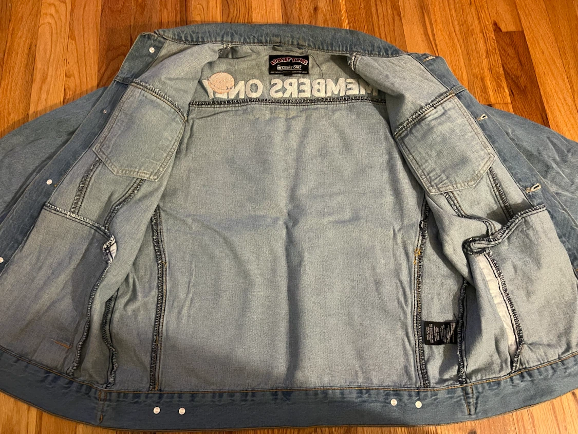 Looney Tunes Members Only Space Jam Denim Jacket - photo 3