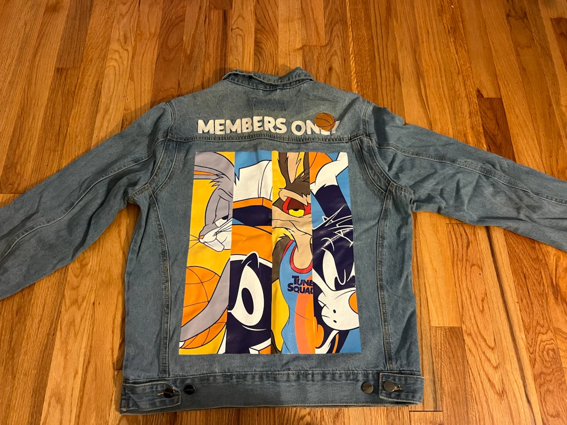 Looney Tunes Members Only Space Jam Denim Jacket - photo 5