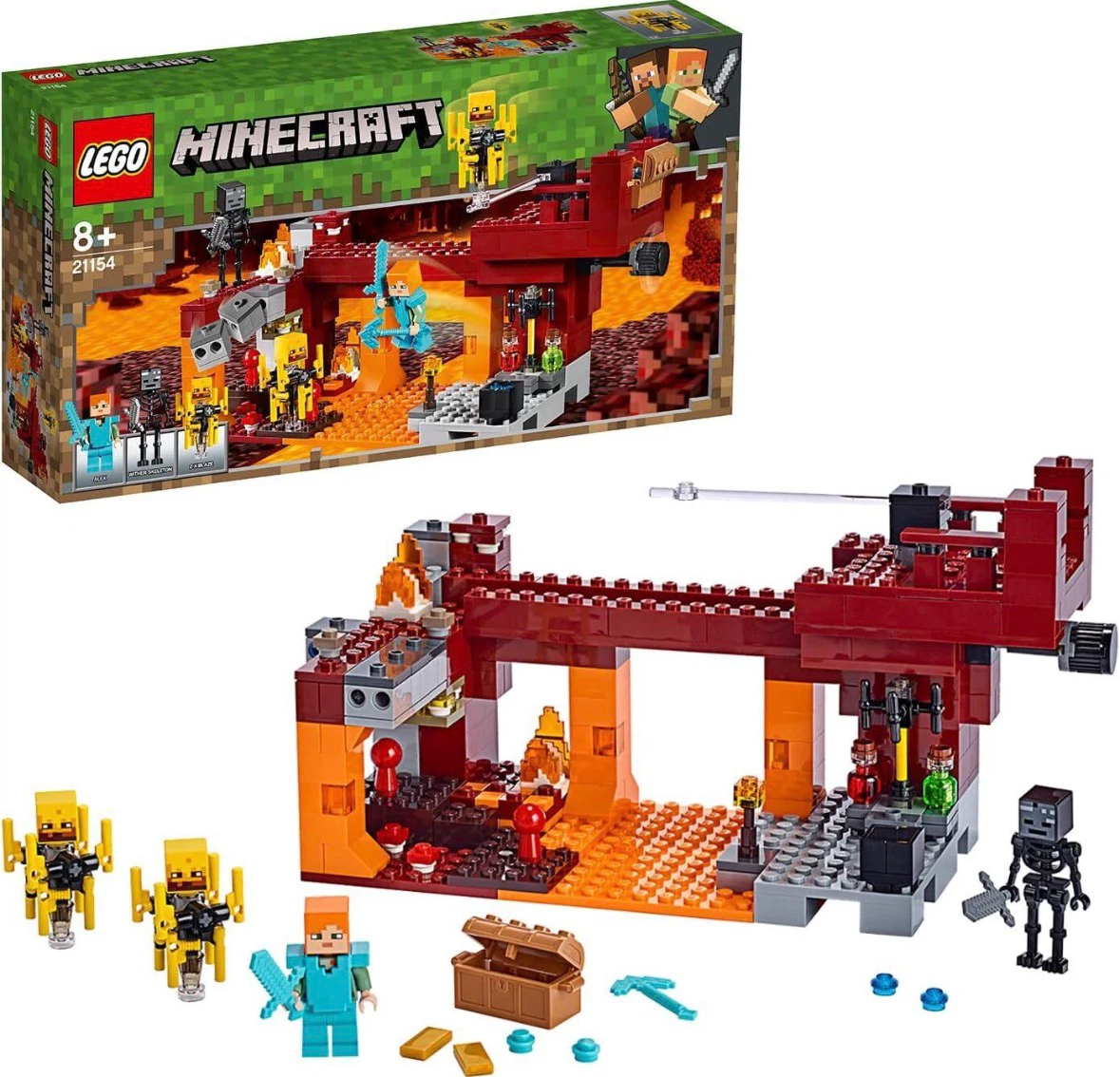 LEGO Minecraft The Blaze Bridge 21154 - photo 2