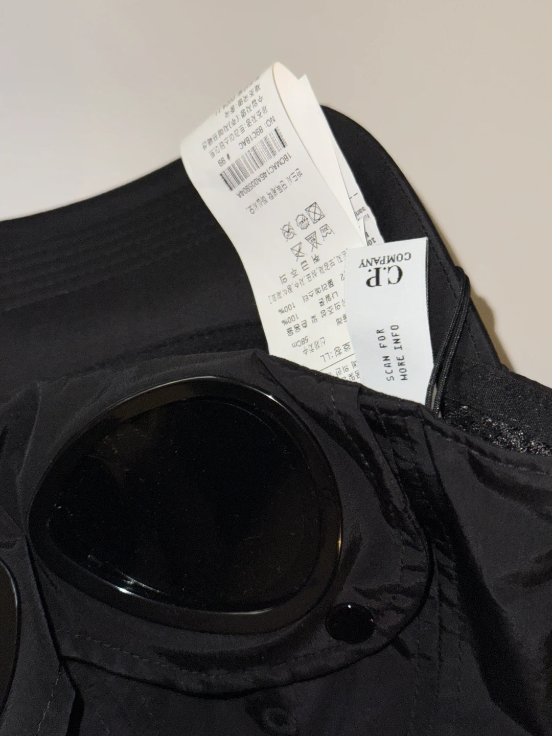 C.P. Company Goggle Cap Black - photo 4