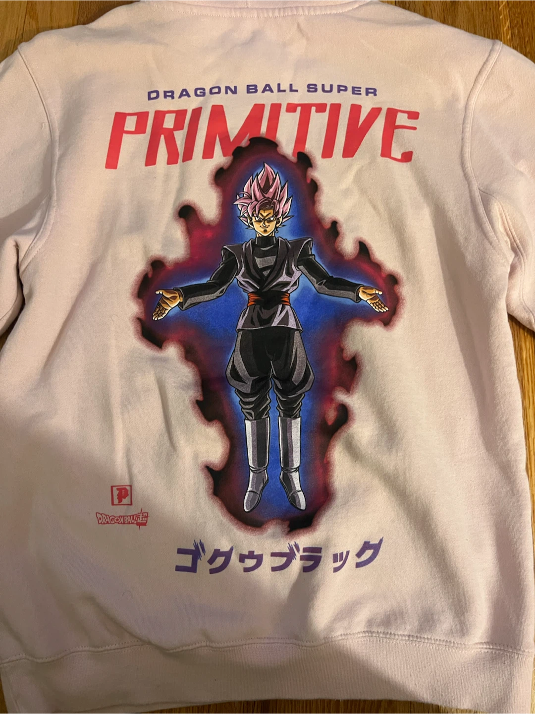 Primitive Dragon Ball Super Goku Black Hoodie - photo 2