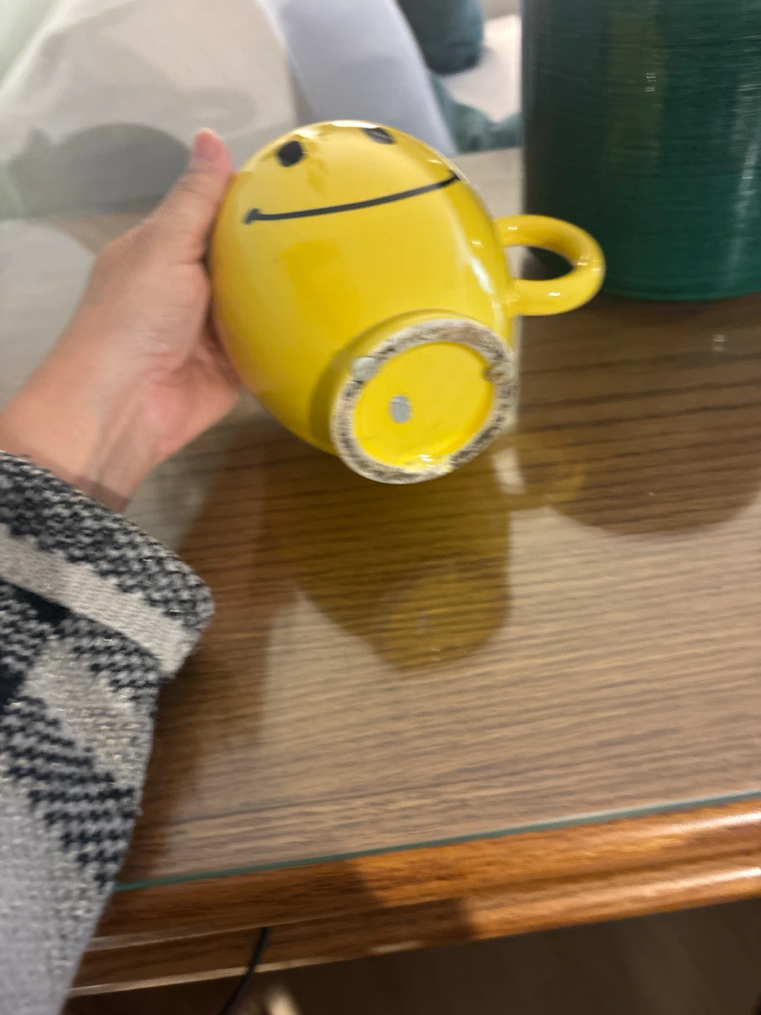 Smiley Face Ceramic Mug - photo 2