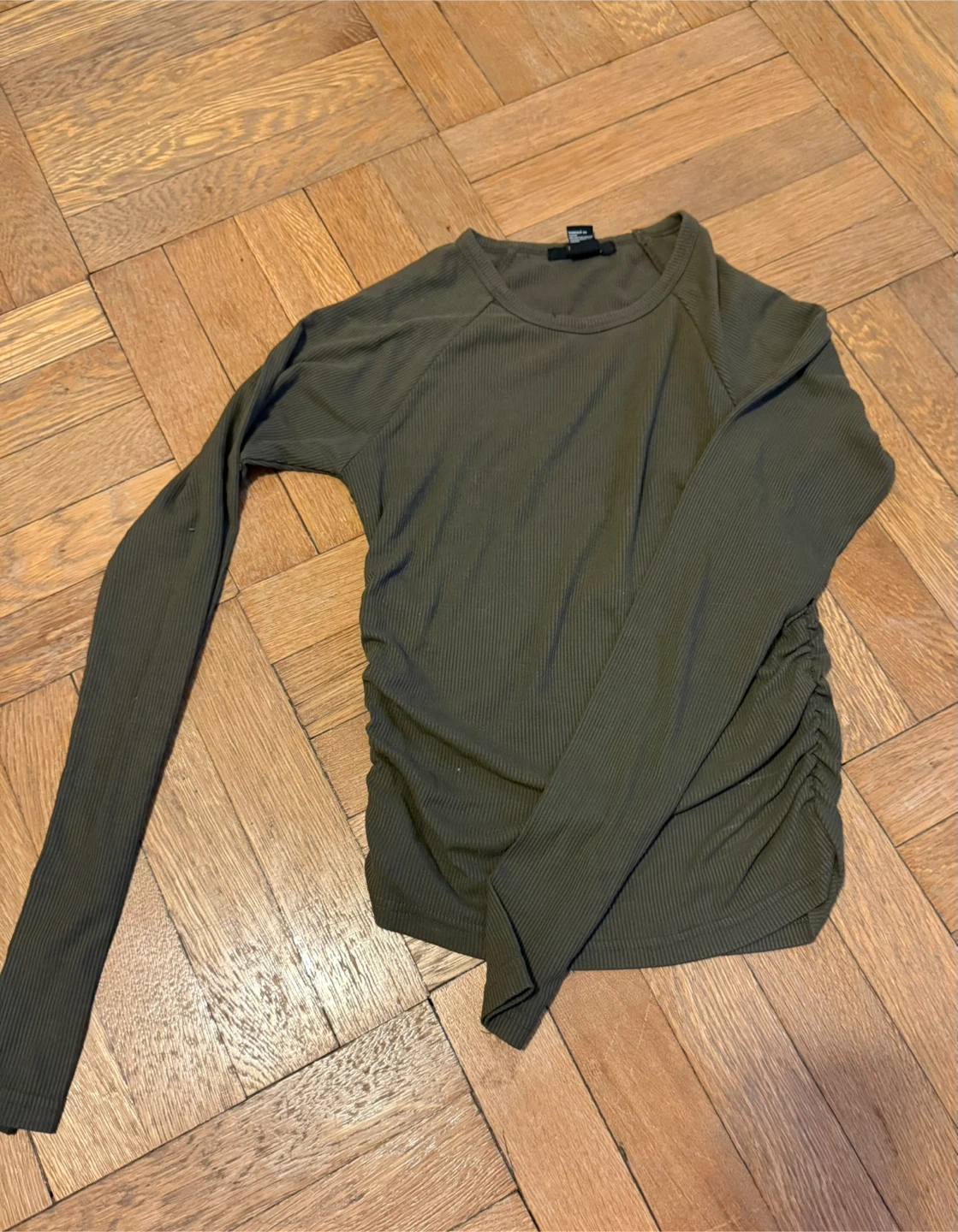 Ribbed Long Sleeve Top