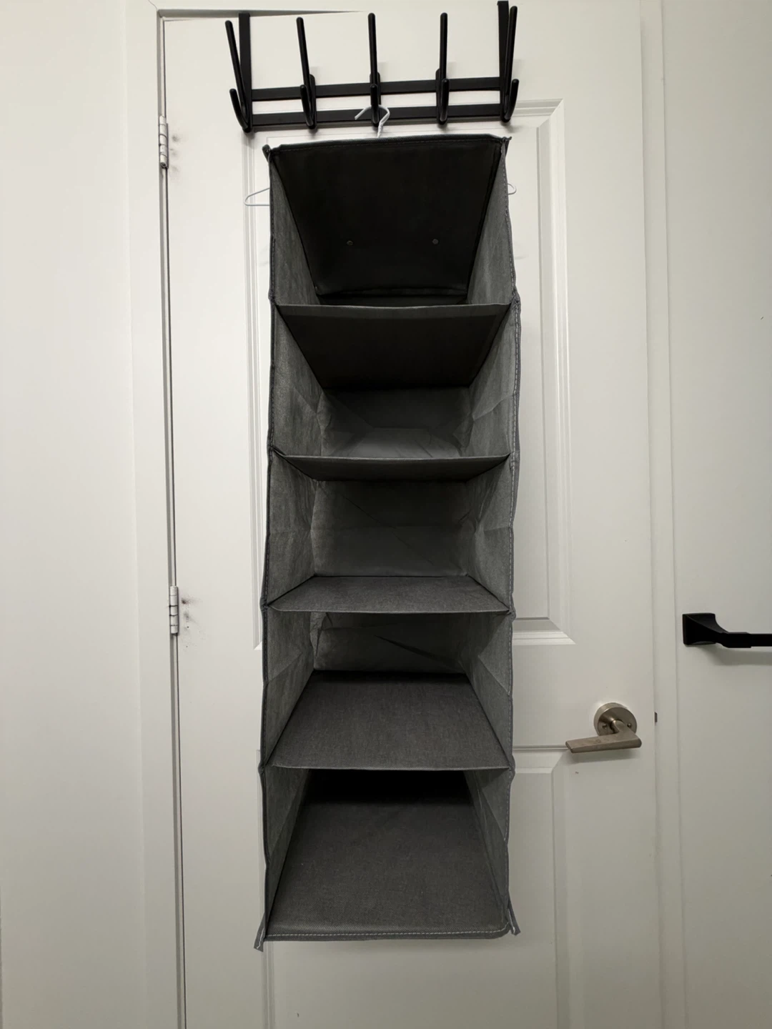 Hanging Closet Organizer with 5 Shelves