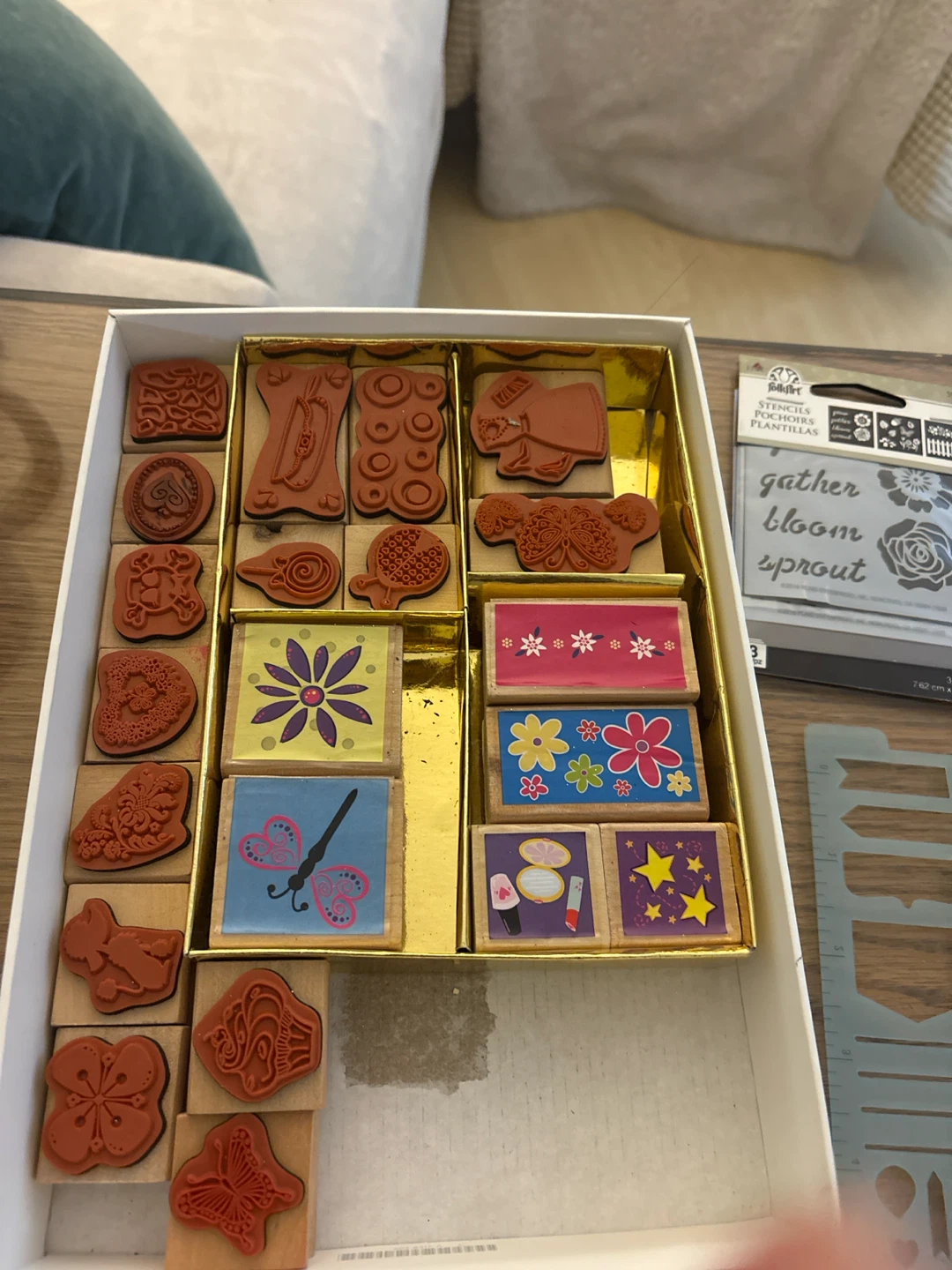 Assorted Decorative Rubber Stamp Set - photo 3