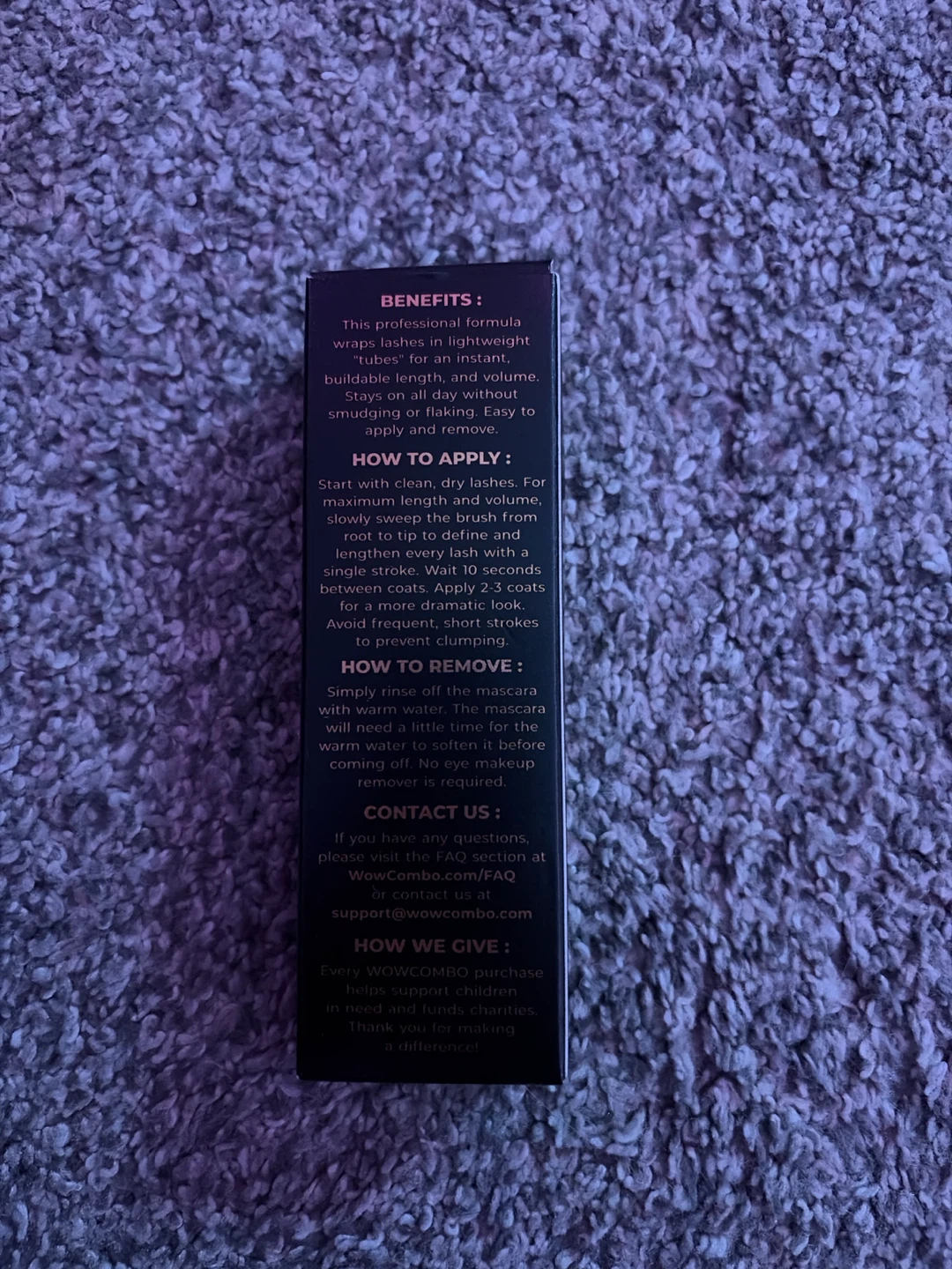 Wowcombo My Amazing Lashes Mascara - photo 2