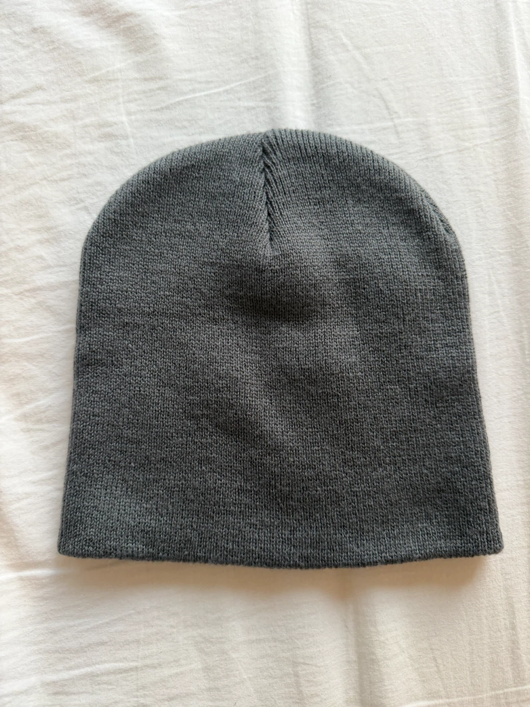 Dark Grey Knit Beanie