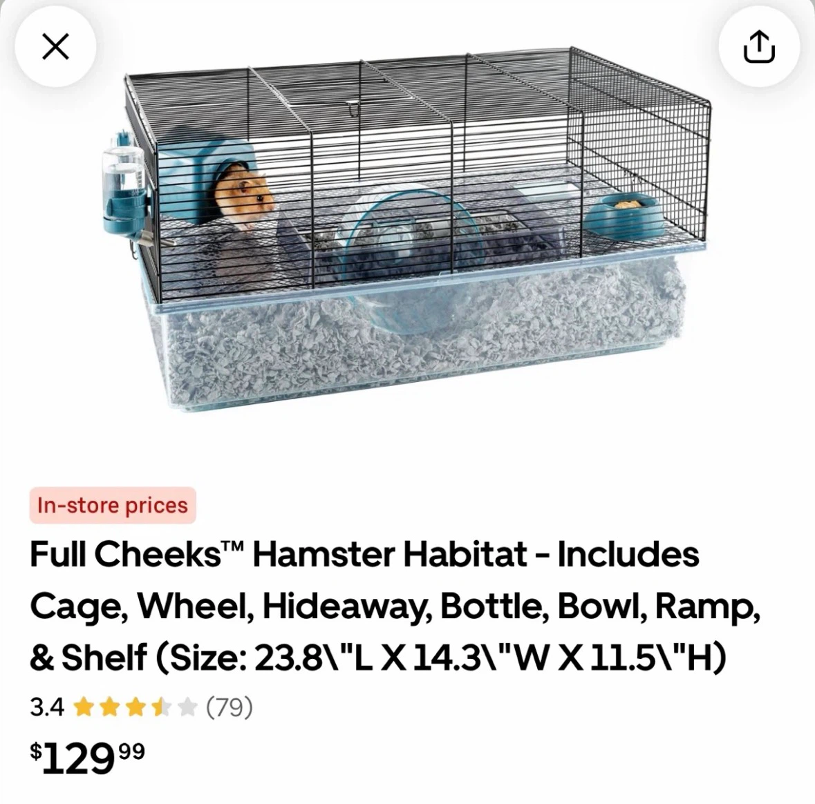 Hamster cage, travel cage and 2 hamster wheels - photo 2