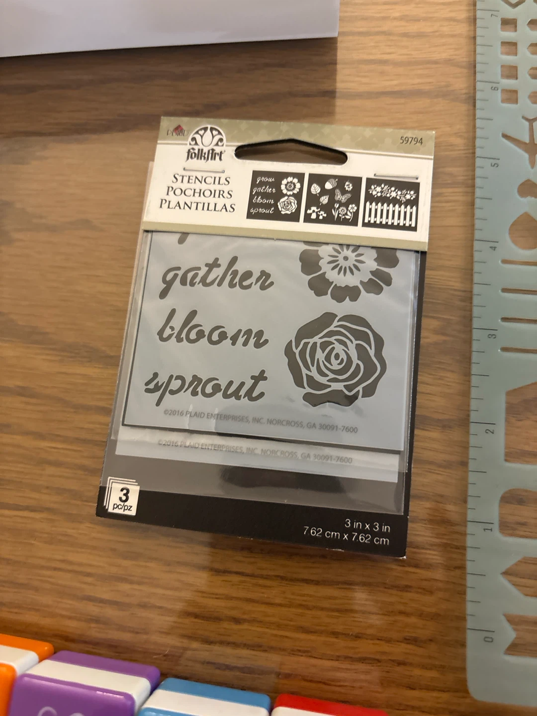 FolkArt Garden Stencil Set