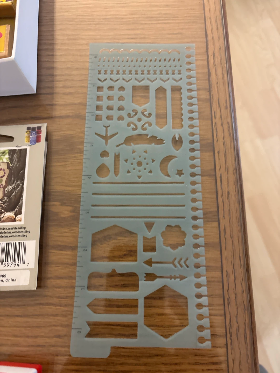 FolkArt Garden Stencil Set - photo 3