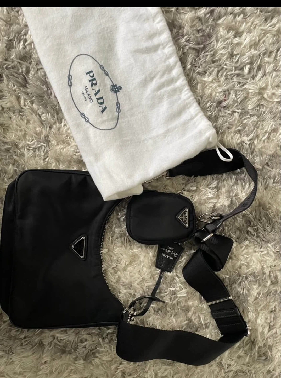Prada Re-Edition 2005 Re-Nylon Bag - photo 3