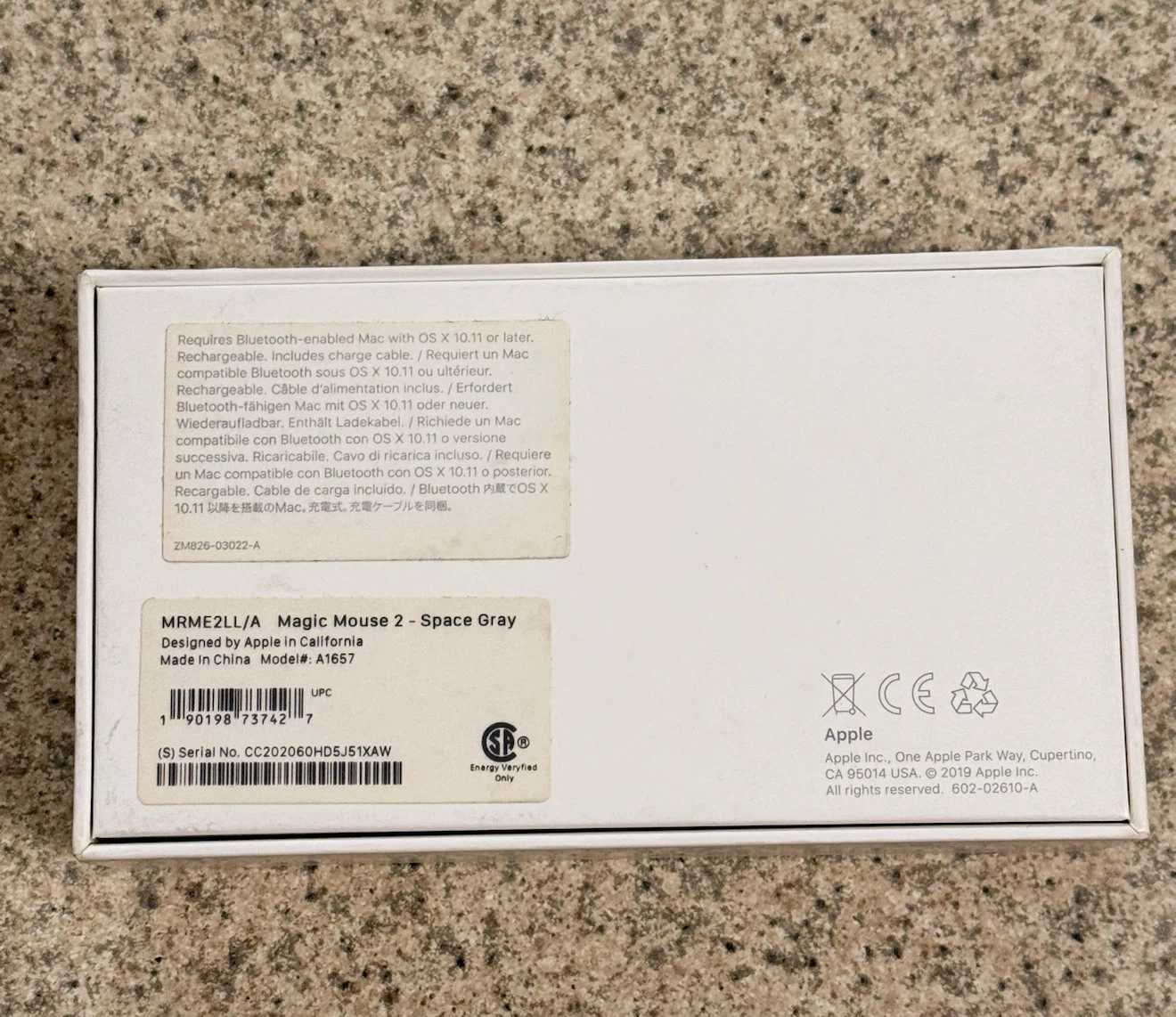 Apple Magic Mouse - Space Gray (Lightning) - photo 4