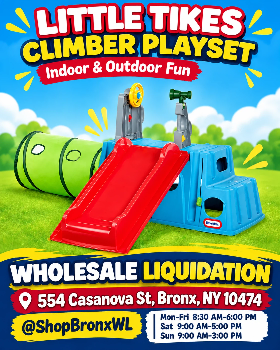 Little Tikes Climber Playset