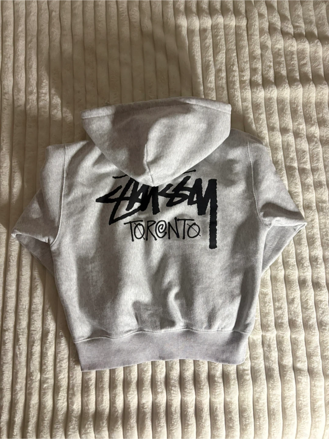 **LIMITED** Stussy Toronto Zip-Up Hoodie Grey